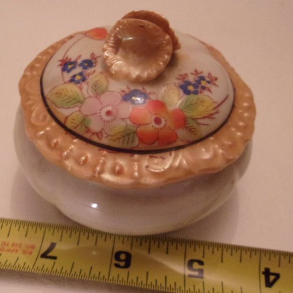 Other - ANTIQUE HAND PAINTED TRINKET BOX. WS Other - ANTIQUE HAND PAINTED TRINKET BOX. WS